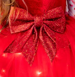 accesoriu: Fundiță Rosie