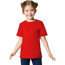 Tricou Bumbac Roșu Sport Fete, de Gradinita