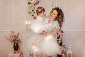 Set mama-fiica fustițe ÎNGERAȘ