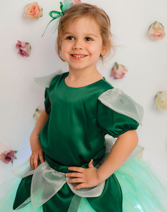 Costum de Zana Primaverii Verde,  Licurici, Clopoțica, Zâna Clopoțel