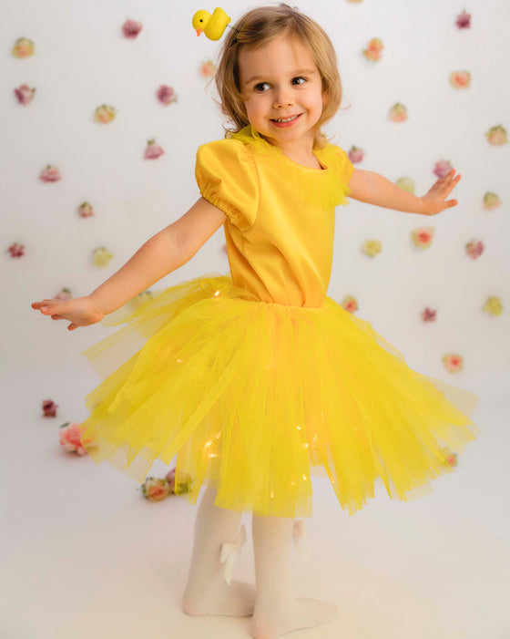 Costum de Soare, Rătușcă / Păpădie/ Puișor/ Floare Galbena, Lalea