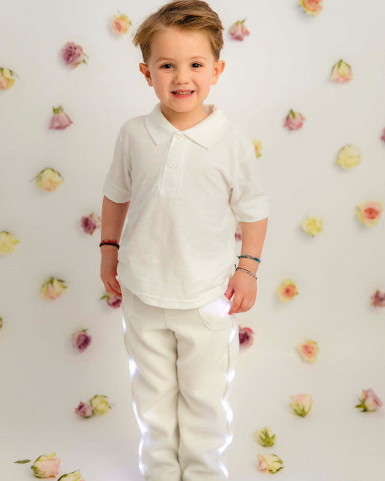 Pantaloni cu Led-uri,de băiat ghiocel