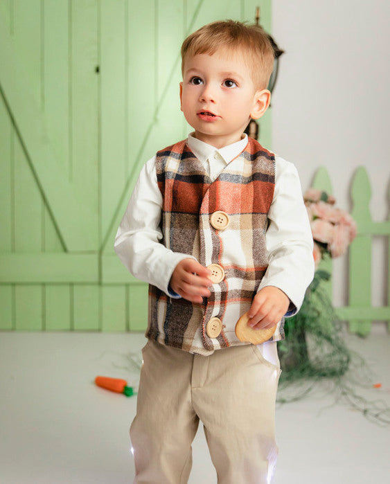 Vestă de Regele Toamnei, Caro Maro Băiat, 5-7 ani