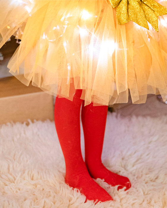 Red Tights, Soft, Festive, 50Den