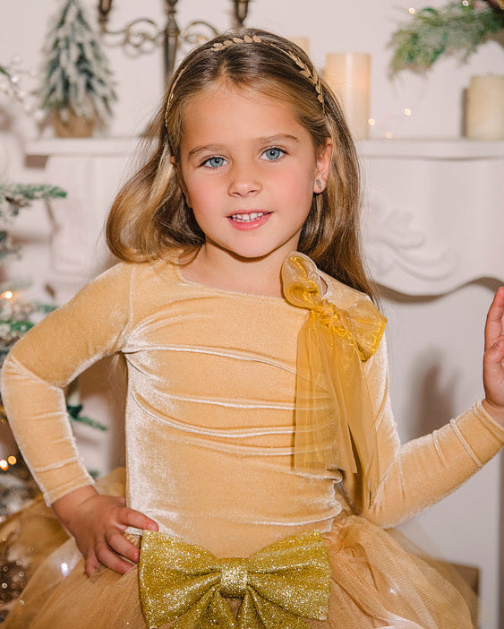 Bluzița Aurie, Toamna, cu Mânecă Lungă