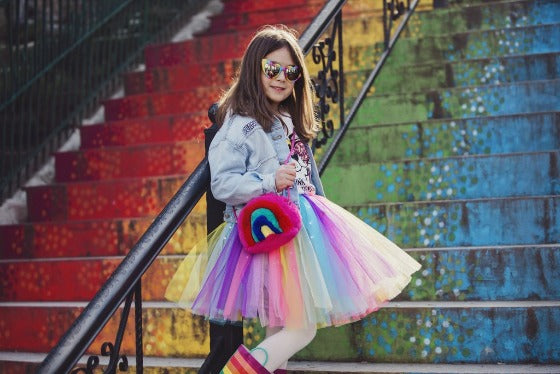 Skirt with Sparkles, Rainbow Summer Dream