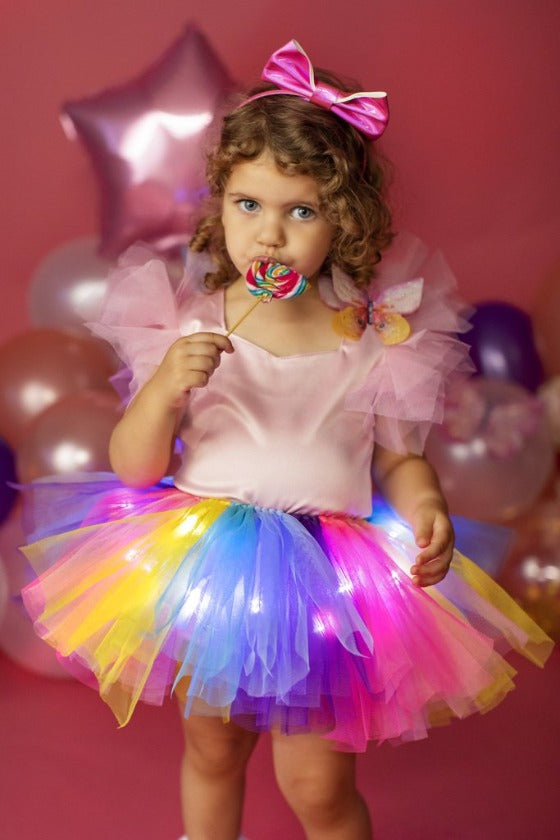 Fustița cu Luminițe, Curcubeu, de Bebe